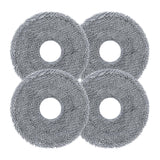 Roborock 4Pack Replacement Mop Pads for Saros 20, Qrevo Edge 2, Saros 10R, Qrevo Edge 3 Pro, Qrevo 2 Pro, Qrevo CurvX, Saros Z7