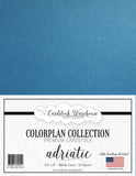 Cardstock Warehouse Colorplan Bright Red 8.5 x 11 100 Lb. / 270 Gsm Matte Premium Cardstock Paper 25 Sheets