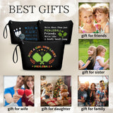 ARIOSEY Pickleball Gifts,Gifts for Teen Girls,Pickleball Accessories Women,Gifts for Pickleball Lovers,Pickleball Cosmetic Trave
