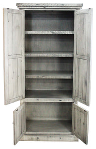 American Heartland Mfg. Rustic Double Door Pantry, Rustic Dela Verria