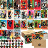 Tenceur 24 Sets Christmas Tree Cards with Envelopes Set Christmas Greeting Cards Bulk Happy Holiday Postcards for Winter Season 