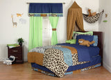 One Grace Place Jazzie Jungle Boy Full Bed Skirt