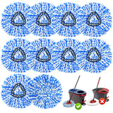 10Pcs Mop Replace Heads Compatible with OCedar EasyWring RinseClean System