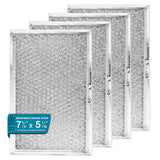 Frigidaire 5304464105, 5304509444, 5304478913 Microwave Grease Filter 5-1/16 x 7-5/8 x 1/8 Inches (Packed in Box) (4-Pack)