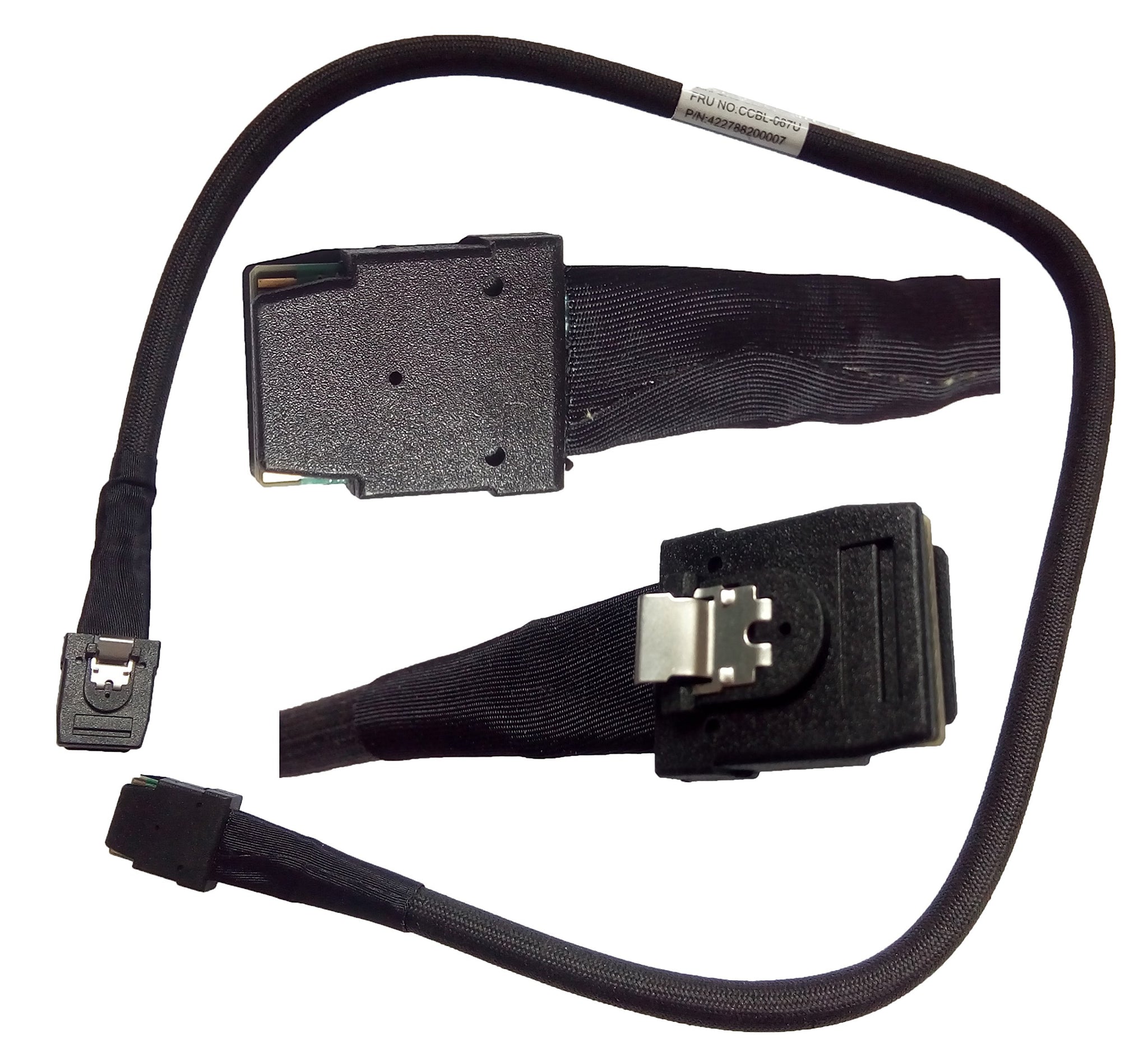 (2 Pack) Internal 36 Pin Mini SAS HD SFF-8087 Male to SFF-8087 Mini SAS Cable 2.0 Feet / 0.6 Meter