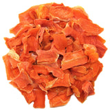 Dried Carrots by Its Delish, 1 lb Bulk Bag of Dehydrated Carrot Dices for Soup Vegetables, Food Supply and Camping