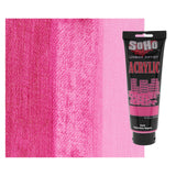 Soho Urban Artist Heavy Body Acrylic Paint - 250 ml Tube - Quinacridone Magenta - Thick, Rich Color, Excellent Coverage, Profess