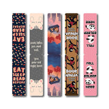 woopme Kids Magnetic Bookmark for Book Lovers Readers Students Gift Magnetic Page Clips Folding Set of 5