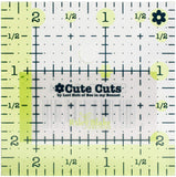 Lori Holt Cute Cut Ruler SQUAR, Green