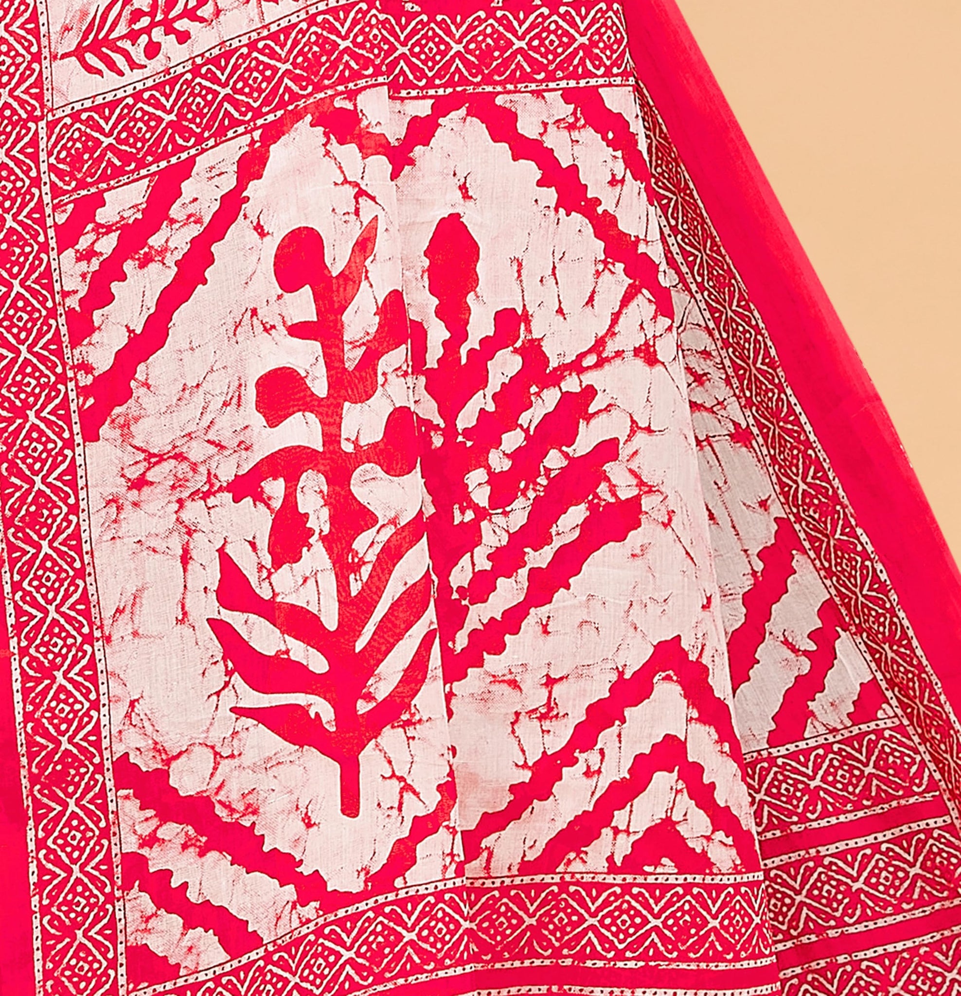 Tamaira Fashion Women'S Plain Cotton Saree (2480_Pink