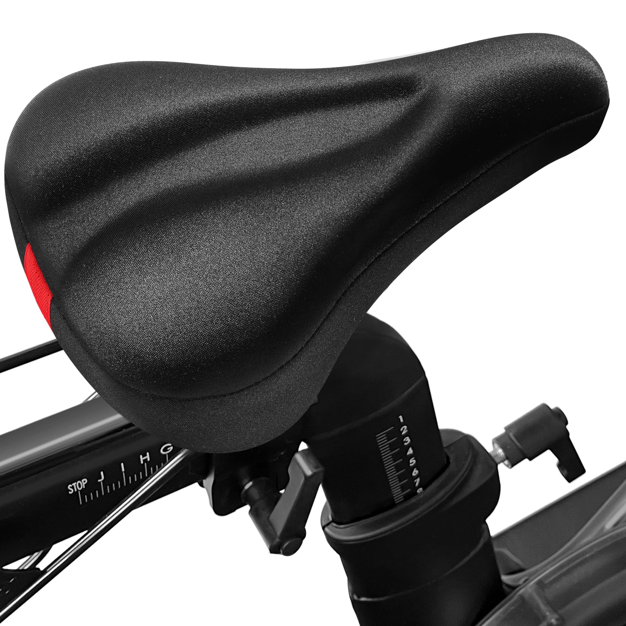 Bike Seat Cushion Compatible with Peloton Bike & Bike Plus, Gel Bike Seat Cover for Women & Men Comfort, Accessories for Most Na