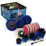 Drill Brush Power Scrubber By Useful Products - Boat Accessories - Pool Accessories - Detailing Brush Set - Cleaning Kits - Fish
