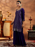 Libas Women'S Silk Blend Kurta Set (48858