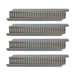 Walthers Trainline HO Scale Model 9 Straight Section PowerLoc Track(TM) pkg(4)