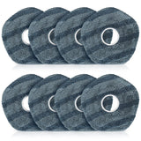 8 Pack Mop Pads Compatible with eufy X10 Pro Omni / X9 Pro Robot Vacuum Cleaner, Spin Cleaning Pads Replacement Accessories Set