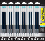 Value Pack of 6 Pilot G2 Gel Ink Refills for Rolling Ball Pen, Fine Point, Turquoise (77254)