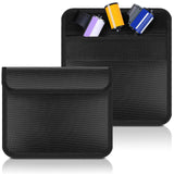 Cosblank 2 Pieces Filmguard Bag Waterproof Storage Carrying Case Xray Proof Bags Film X-Ray Protector Radiation-resistant Bag fo