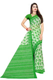 Tamaira Fashion Womens Plain Cotton Saree Without Blouse Piece (1338_Parrotgreen_Parrot Green)