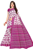TAMAIRA FASHION Womens Plain Weave Pure Cotton Saree Without Blouse Piece(1338_Magenta)