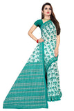 Tamaira Fashion Womens Plain Cotton Saree Without Blouse Piece (1338_Seagreen_ Sea Green)