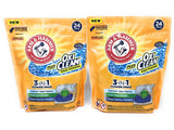 Arm & Hammer 3IN1 Laundry Detergent Power Paks, Fresh Scent with OxiClean, 24 ct (Pack of 2)