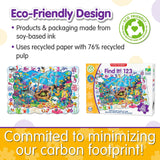 The Learning Journey Puzzle Doubles - Find It! 123 - STEM Preschool Toys & Gifts for Boys & Girls Ages 3 and Up, 24 H x 36 W