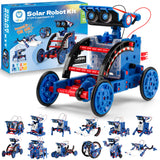 Sillbird Solar Robot Building Kit STEM Gift for Boys Aged 8-12, 12-in-1 DIY Science Educational Robotic Toys for Kids Teens Birt