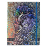 MGGAO B5 Lined Journal Notebook, Aesthetic Owl Embossed, Hardcover Diary