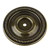 GlideRite Hardware 5060AB25 2.5inch Round Cabinet Back Plate 25 Pack, Antique Brass Finish