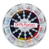 Dr. Ph. Martins Hydrus Fine Art Watercolor (Set 3) Watercolor Set, 1.0 oz, Set 3 Colors, 1 Set of 12 Bottles