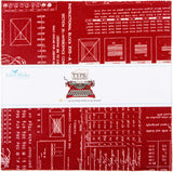 Lori Holt Type/ography A 10 Stacker 42 10-inch Squares Layer Cake Riley Blake Designs 10-16850A-42