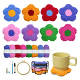 SEREDH Punch Needle Kit for Beginners Adults Easy Needle Punch Embroidery Set Including Threader Instruction Fabric Hoop Yarn Tu