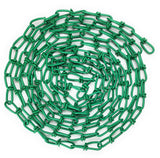 2/0 x15-ft Double Loop Chain, Powder Coated Steel Chain for Swing, Playground Equipment, Gates, Porch Swing Set, Pet Tie-Outs, a