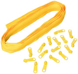 Patterns ByAnnie 4 Yards of 16mm #4.5 Zipper Chain and 16 ExLarge Buttercup