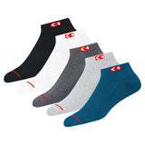 Kopnhagn Men Ankle Length Cotton Socks (Pack Of 5) (KpBox51 Multicolour)