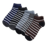 The Dds Store Mens Ankle Quarter Crew Sports Socks Men Short Socks No Show Socks Low Cut Stripe Casual Socks For Spring Summer (