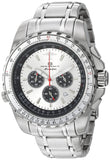 Oceanaut Men'S Oc0110 Aviador Pilot Analog Display Quartz Silver Watch