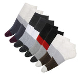 Fabseasons Solid Cotton Liner Casual Business Office Fancy Crew Socks For Men/Women For Spring, Summer & Autumn, Pack/Combo Of 4