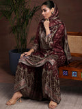 Libas Women'S Silk Blend Kurta Set (36998 Brown L