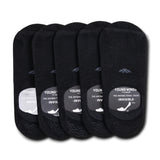 Young Wings MenS_Socks Black Colour Bamboo Fabric Design Free Size NoShow Length Casuals & Formals Wear Socks Pack Of 3