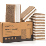 DEBETOOL 14Pack Natural Coconut Sponges for Dishes