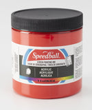 Speedball Acrylic Screen Printing Ink, 8Ounce, Medium Red