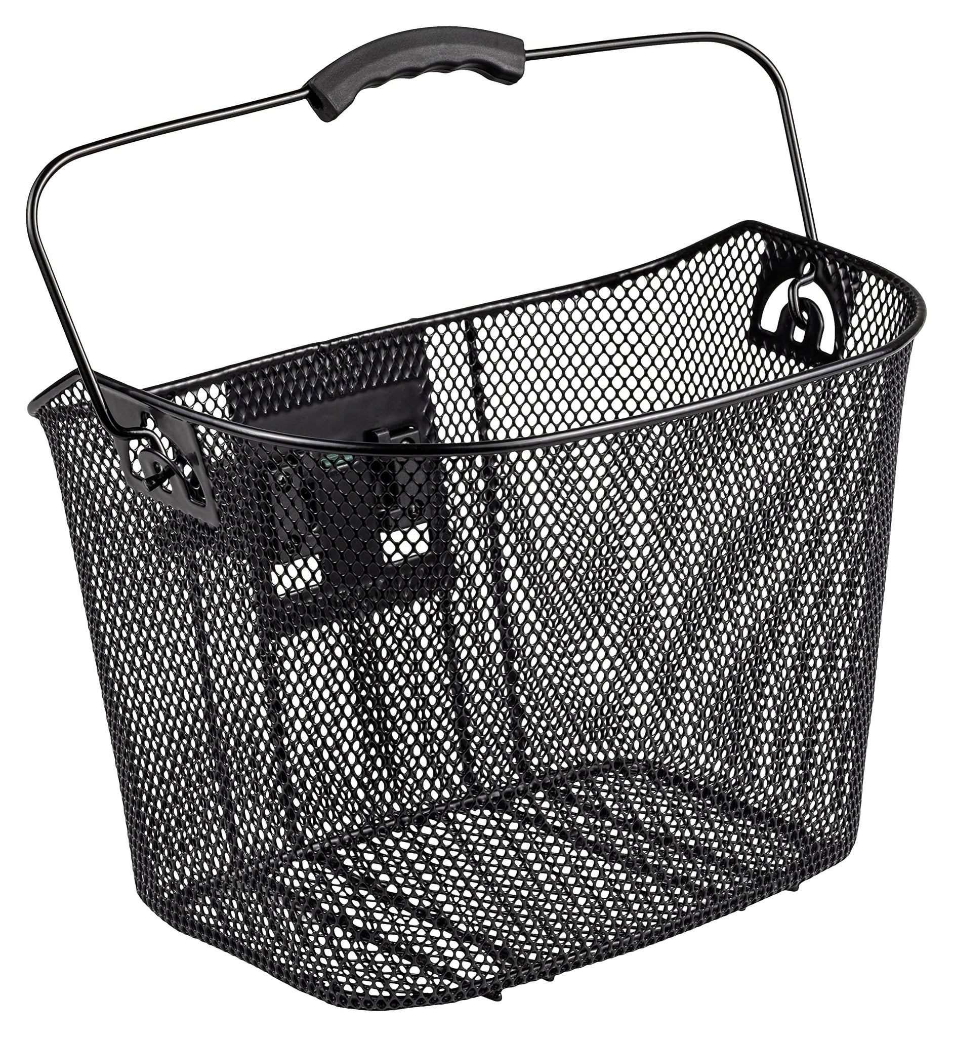 Schwinn Bike Wire Basket, Easy Quick Release Handlebar Mount, Weatherproof, Fits Most Adult Bikes, Bicycle Accessories, Medium, 