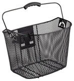 Schwinn Bike Wire Basket, Easy Quick Release Handlebar Mount, Weatherproof, Fits Most Adult Bikes, Bicycle Accessories, Medium, 
