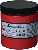 Jacquard Fabric Paint for Clothes 8 Oz Textile Color Ruby Red Leaves Fabric Soft Permanent and Colorfast Professional 