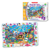The Learning Journey Puzzle Doubles - Find It! 123 - STEM Preschool Toys & Gifts for Boys & Girls Ages 3 and Up, 24 H x 36 W