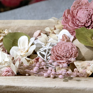 ANDALUCA Maison Box Fragrance Potpourri Decorative Vase & Bowl Filler Home D cor (Pink Jasmine)