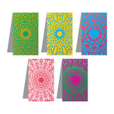 woopme Mandala Magnetic Bookmark Boys Girls Students Kids Note Books Lovers Readers Gift Magnetic Page Clips Folding 5 PCs