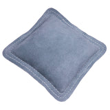 The Beadsmith Suede Sandbag Anvil/Bench Block Jewelry Pad 5.5 Square Use for Jewelry Metal Stamping, Chasing, Engraving an