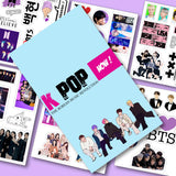 56 PCs K Pop Stickers for Journal | Scrapbook Stickers | Laptop Dairy DIY Decoration